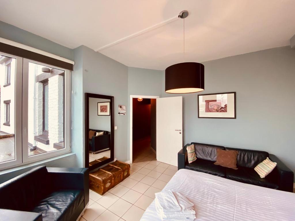 Fenetre Sur Le Standard De Liege Apartment Ougree Luaran gambar