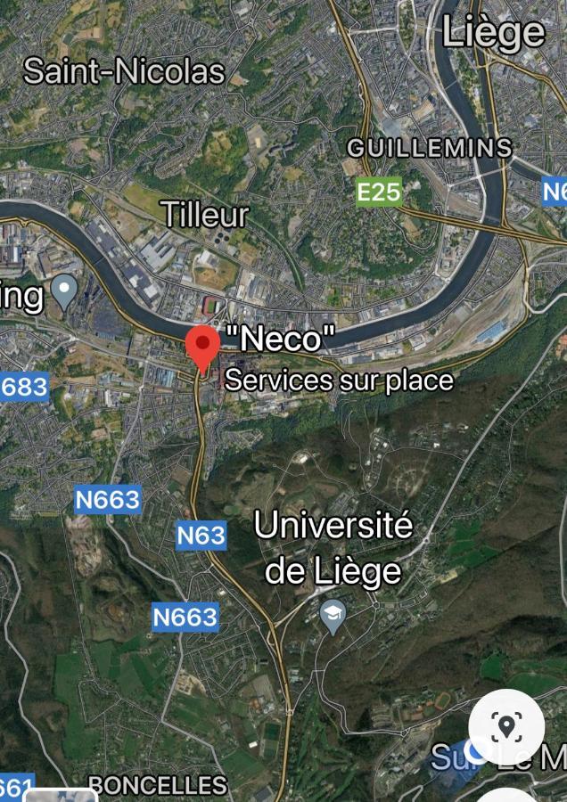 Fenetre Sur Le Standard De Liege Apartment Ougree Luaran gambar